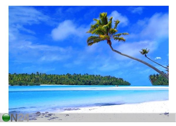Taulu PALM TREE ON ONE FOOT ISLAND 70x50 cm