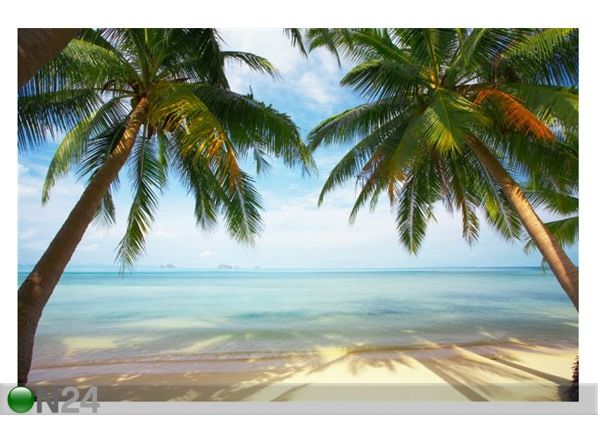 Taulu PALMS ON THE TROPIC BAY 120x80 cm