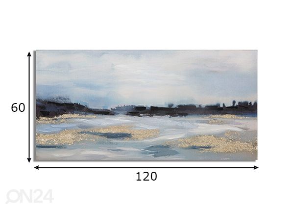 Taulu Sky 120x60 cm mitat