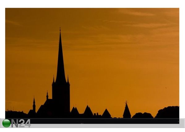 Taulu SKYLINE OF TALLINN 105x70 cm