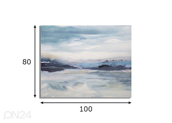 Taulu Softy 100x80 cm mitat