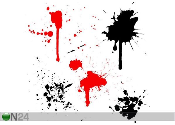 Taulu SPLATS AND DRIPS 72x70 cm