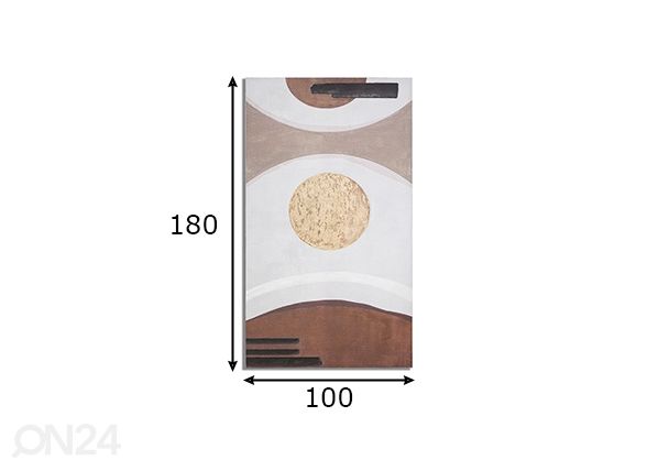 Taulu Sunry 180x100 cm mitat