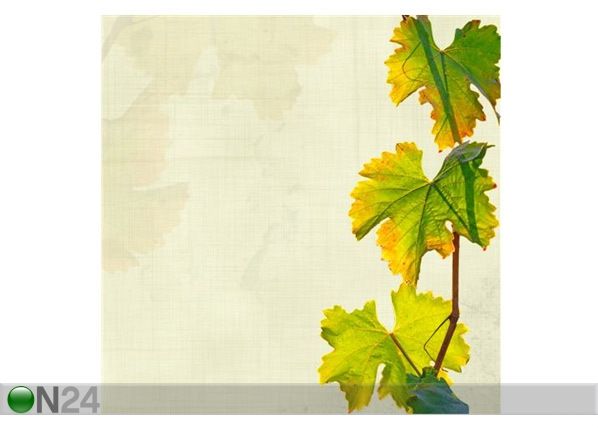 Taulu VINE LEAVES GRUNGY 50x50 cm