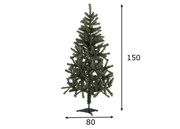 Tekokuusi CANADIAN 150 cm mitat