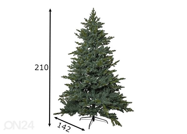 Tekokuusi Greyland 210 cm, vihreä mitat