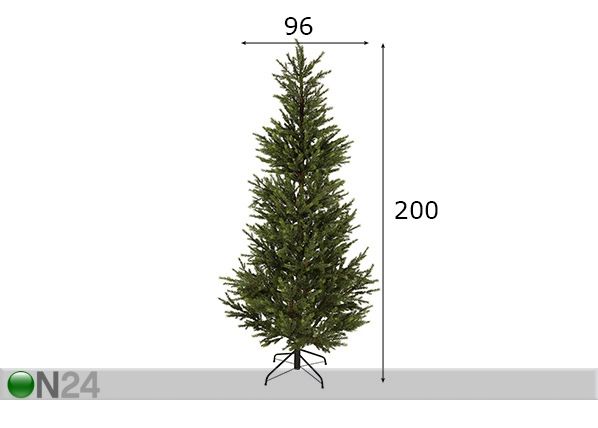 Tekokuusi Malung 200 cm mitat