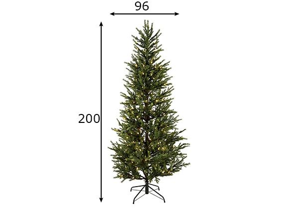 Tekokuusi Malung LED 200 cm mitat
