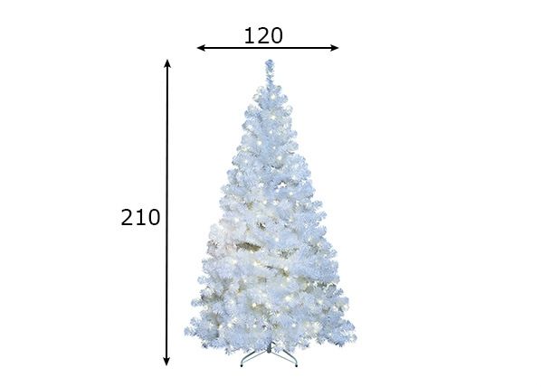 Tekokuusi Ottawa LED 210 cm mitat
