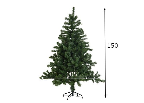Tekokuusi Quebec 150 cm mitat