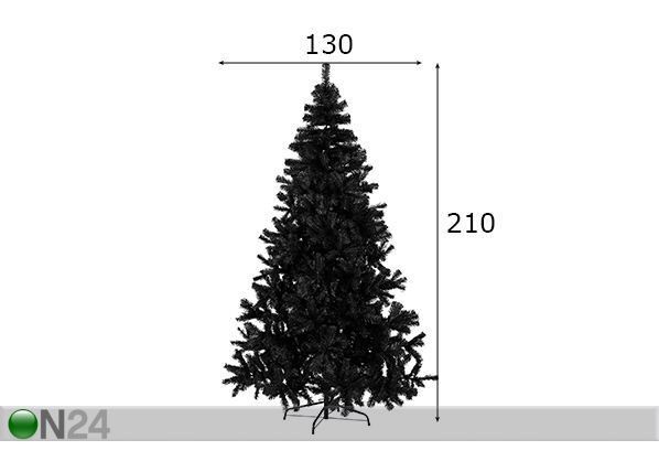 Tekokuusi Quebec 210 cm mitat