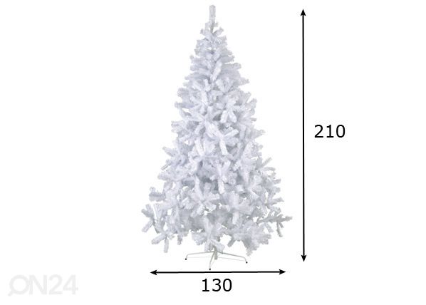 Tekokuusi Quebec 210 cm mitat