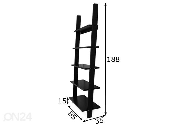 Tikashylly Strada musta 85 cm