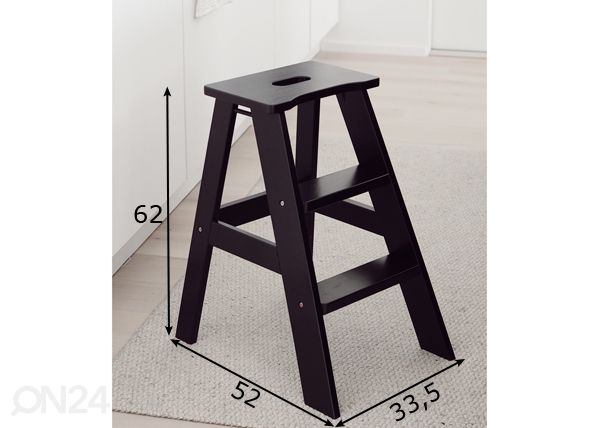 Tikastuoli Stepper mitat