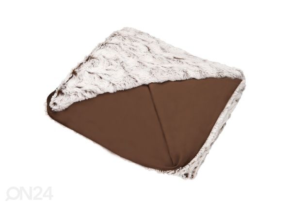 Torkkupeitto Smooth Brown 230x250 cm