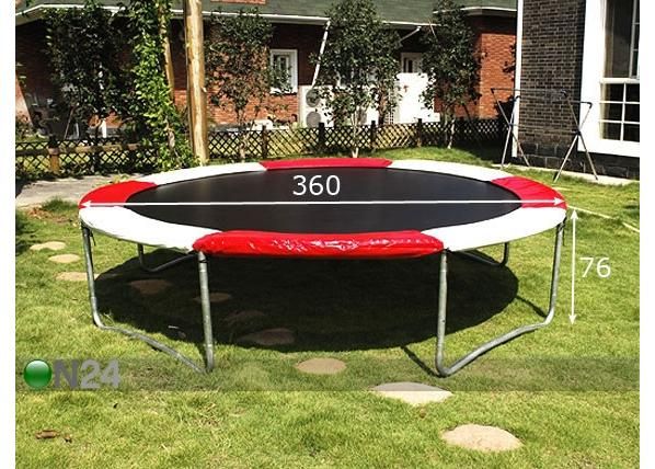 Trampoliini 3,6 m mitat