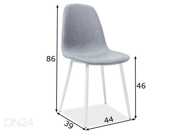 Tuoli mitat