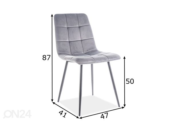 Tuoli mitat