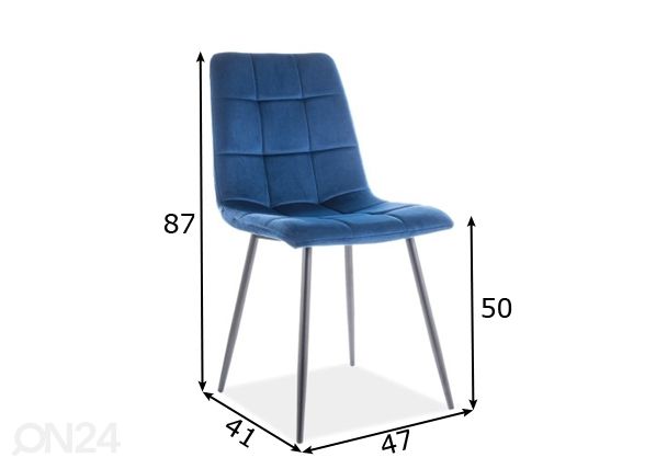 Tuoli mitat