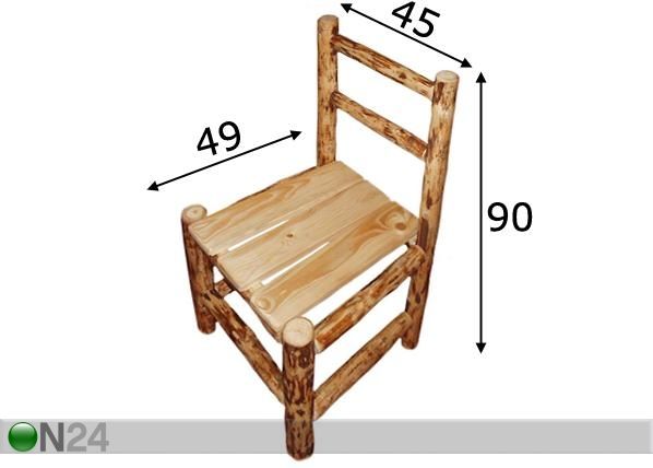 Tuoli mitat