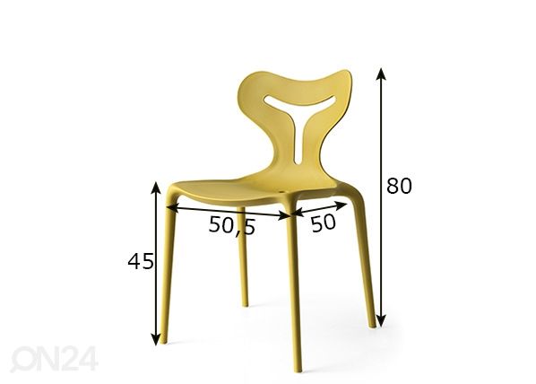 Tuoli Area51, 4 kpl mitat