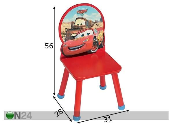 Tuoli AUTOT mitat