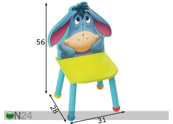 Tuoli IHAA mitat