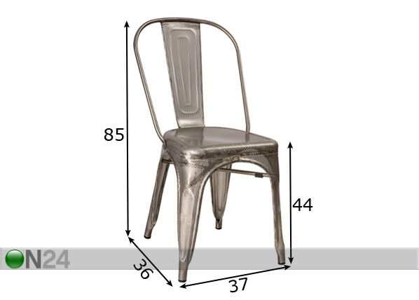 Tuoli LOFT mitat