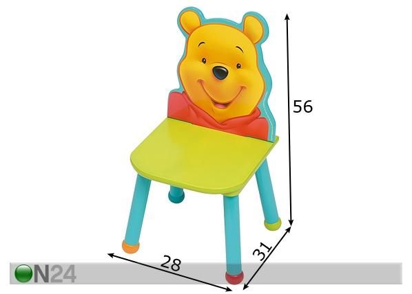 Tuoli NALLE PUH mitat