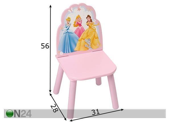 Tuoli PRINSESSA mitat