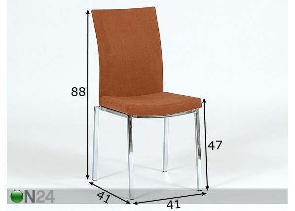 Tuoli QUAD mitat