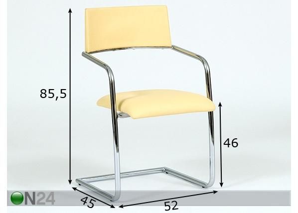 Tuoli SPRING mitat