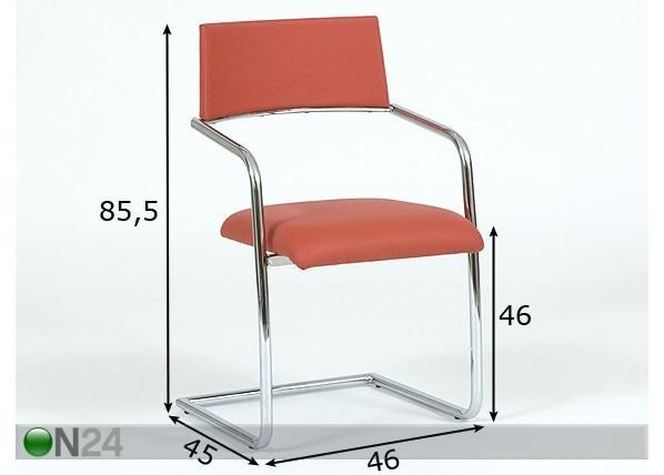 Tuoli SPRING mitat