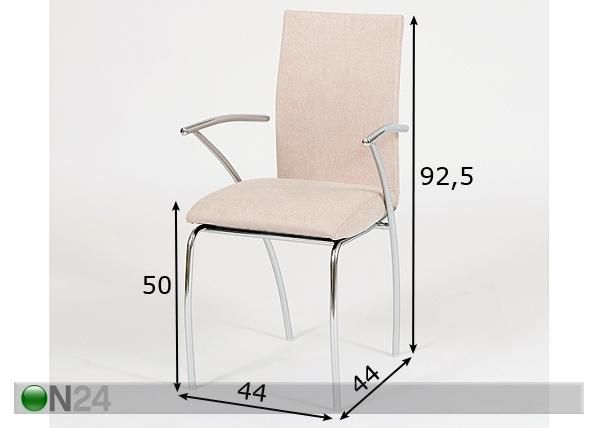 Tuoli SURF mitat