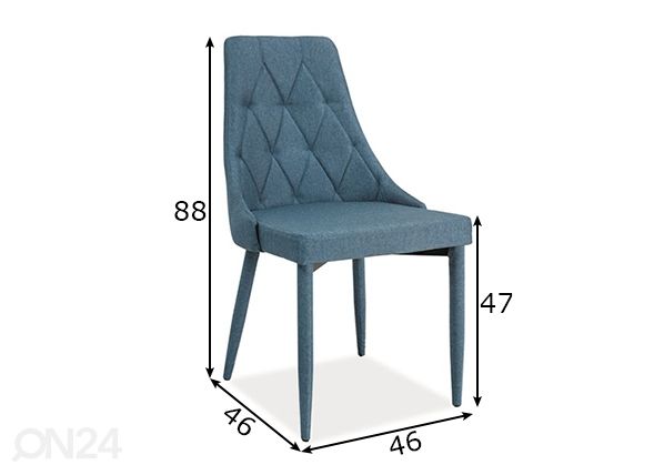 Tuoli TRIX mitat