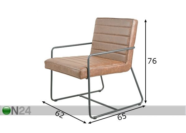 Tuolit, 2 kpl mitat