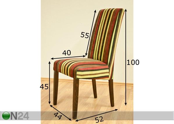 Tuolit ADRIA LUX mitat
