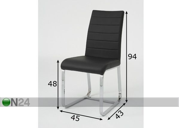 Tuolit ALMA. 4 kpl mitat