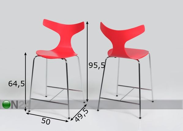 Tuolit ANNABELLA, 2 kpl mitat