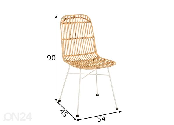 Tuolit Ema, 2 kpl mitat