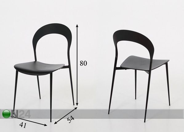 Tuolit EXACT, 4 kpl mitat