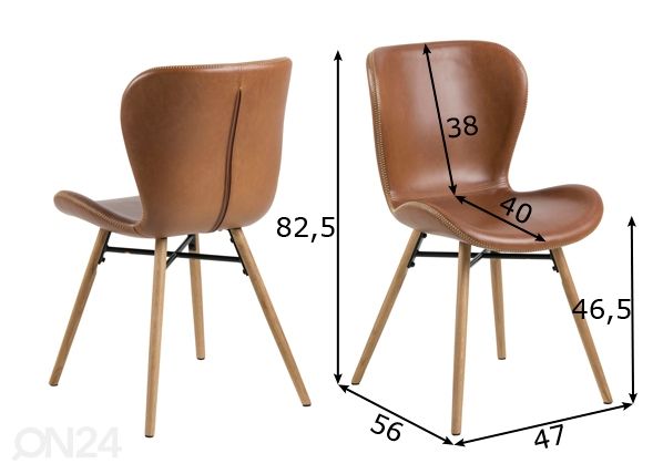 Tuolit Filomena, 2 kpl mitat