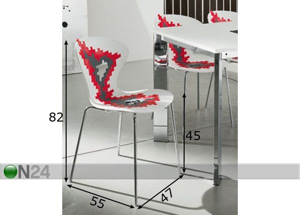 Tuolit KIRA, 2 kpl mitat
