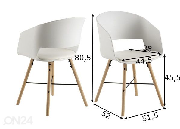 Tuolit Laura, 2 kpl mitat