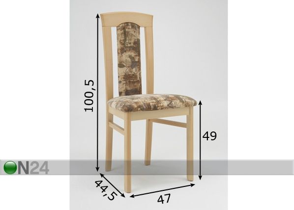 Tuolit LENA, 2 kpl mitat