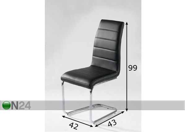 Tuolit LUKAS, 4 kpl mitat