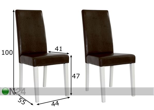 Tuolit LUTON, 2 kpl mitat