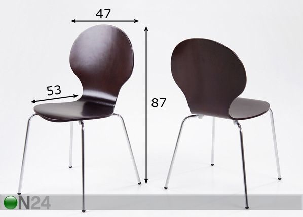 Tuolit MARCUS, 4 kpl mitat