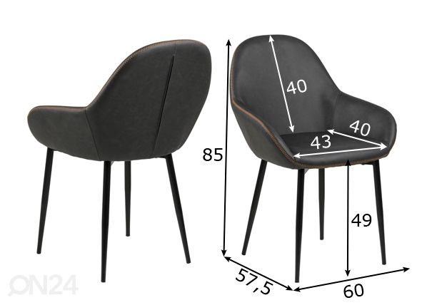 Tuolit New, 2 kpl mitat