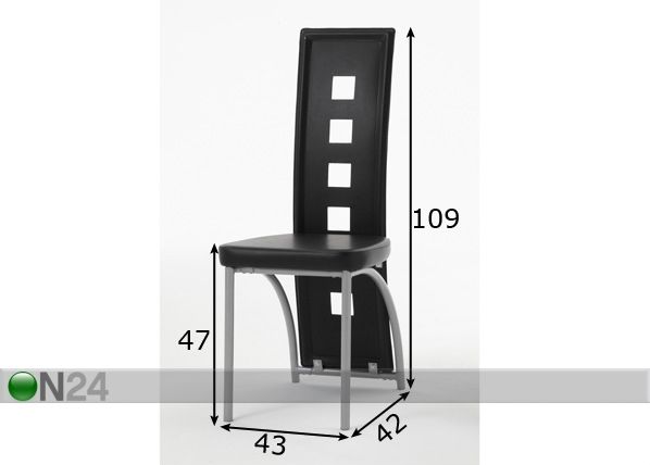 Tuolit PETRA, 4 kpl mitat